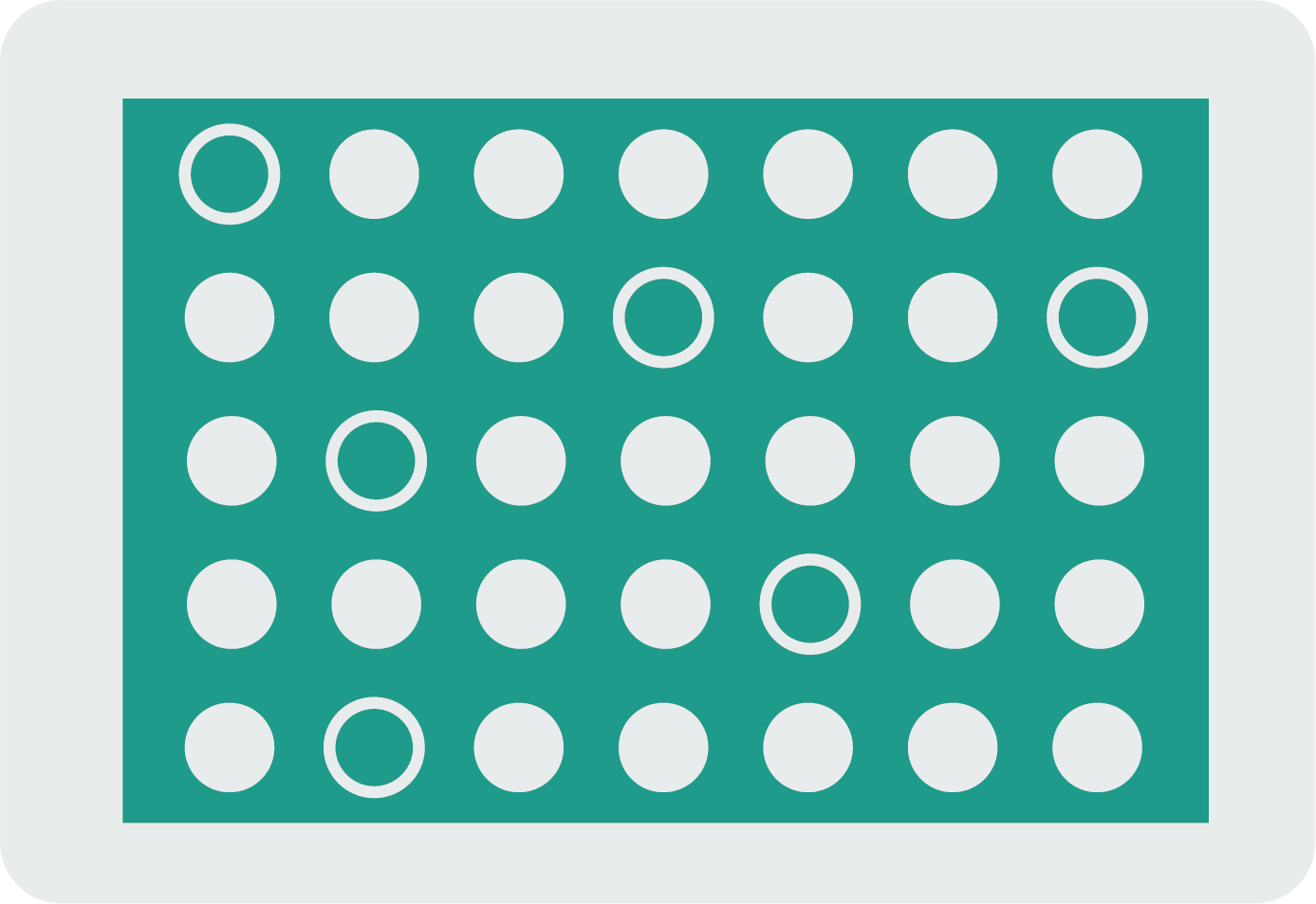 Microchamber array illustration